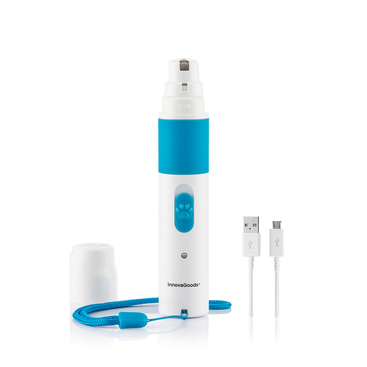 Oplaadbare nagelvijl voor huisdieren